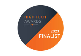 High Tech Awards badge stating 2023 finalist